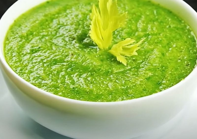 Зеленый суп