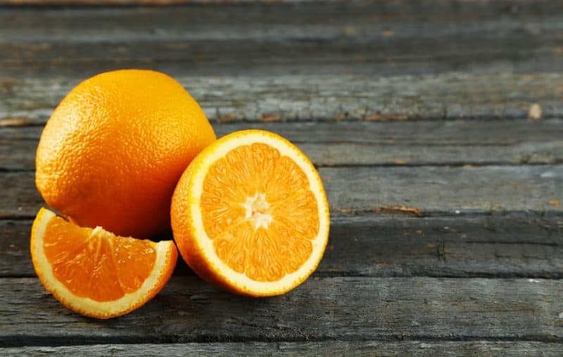 Домашний сок из 2 апельсинов