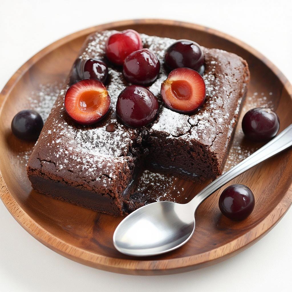 Вишневый Брауни: Искусство Баланса Вкуса и Пользы в Каждом Кусочке